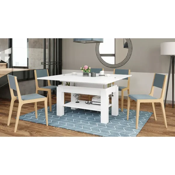 Multifunkcionalni Sto Bravo Beli