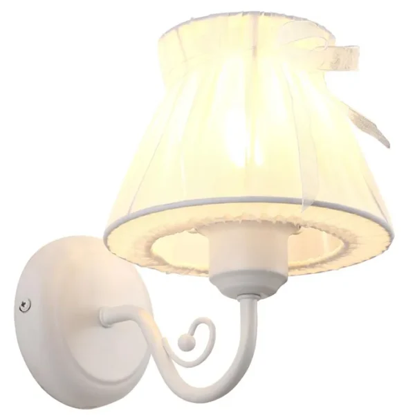 Zefir Zidna Lampa Bela 1x40W E27