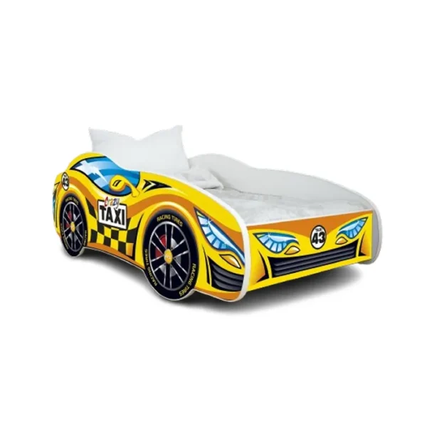 Dečiji Krevet 140X70Cm (Trkački Auto) Taxi