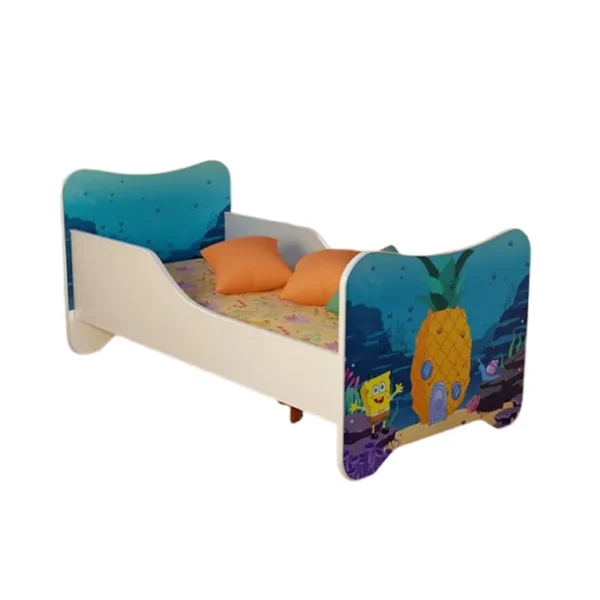 Dečiji Krevet 160X80Cm Happy Kitty Sundjer Bob