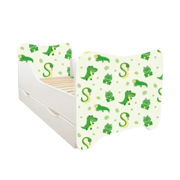 ABC Beds Dečiji Krevet sa Fiokom 160X80 cm Kroko