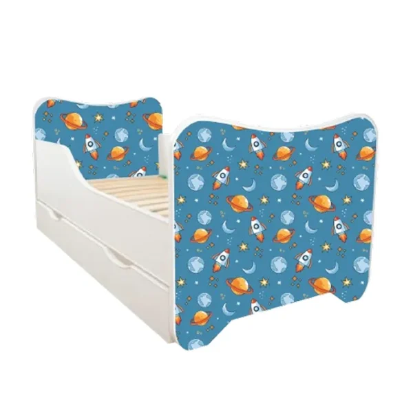 ABC Beds Dečiji Krevet sa Fiokom 160X80 cm Svemir