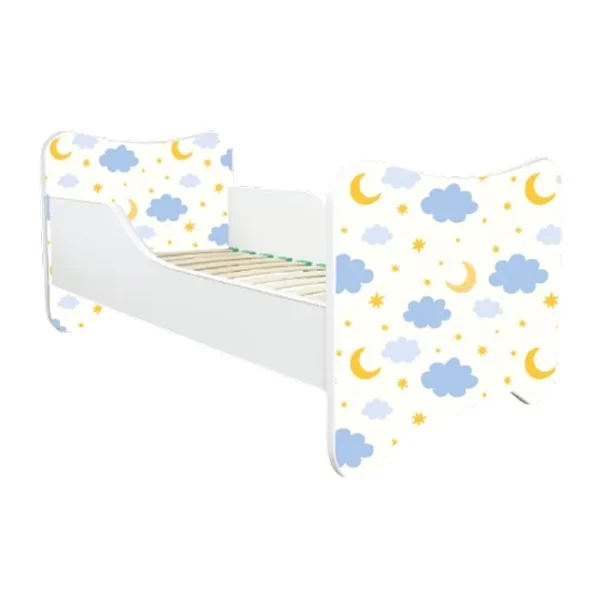 ABC Beds Dečiji Krevet 160X80 cm Mesec Oblak i Zvezdice